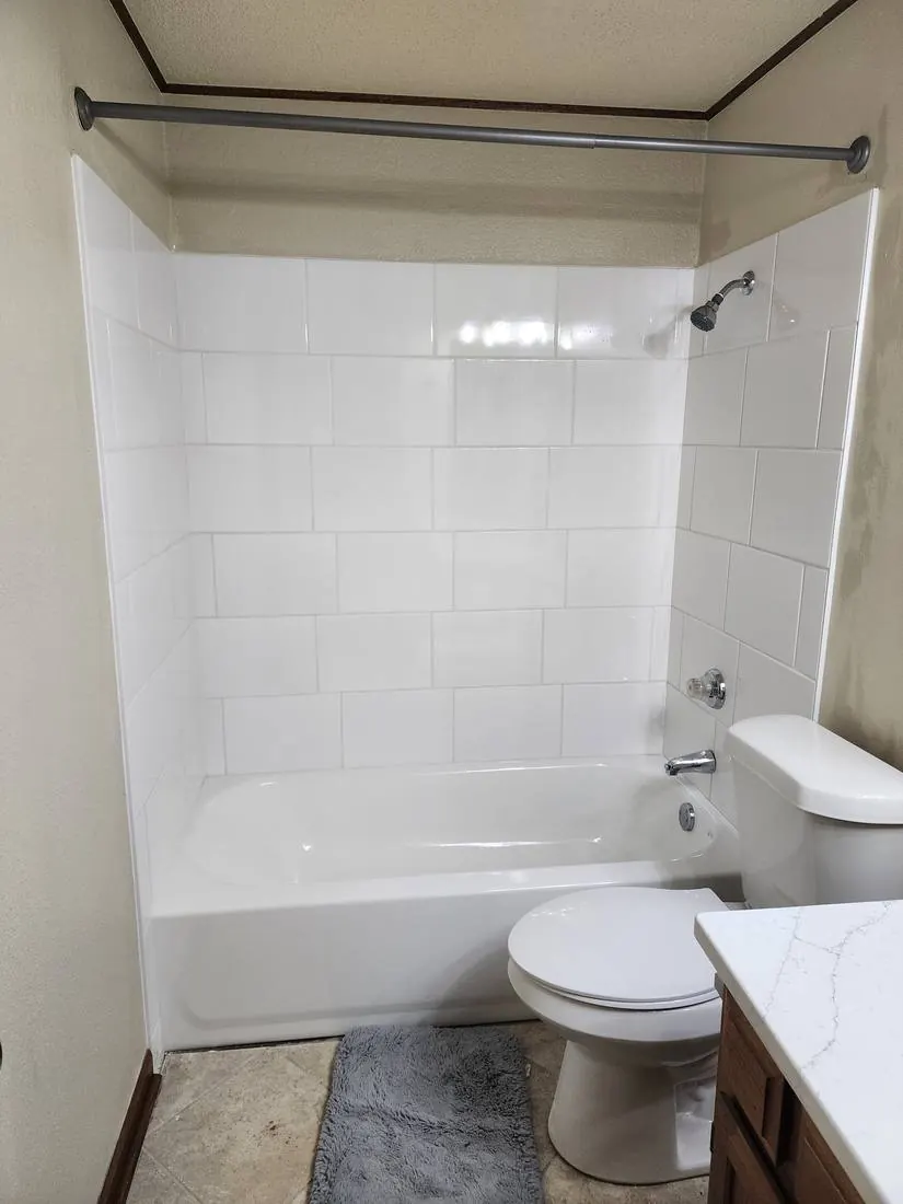 Tub & shower remodel, subway tile surround